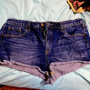 High waisted shorts
